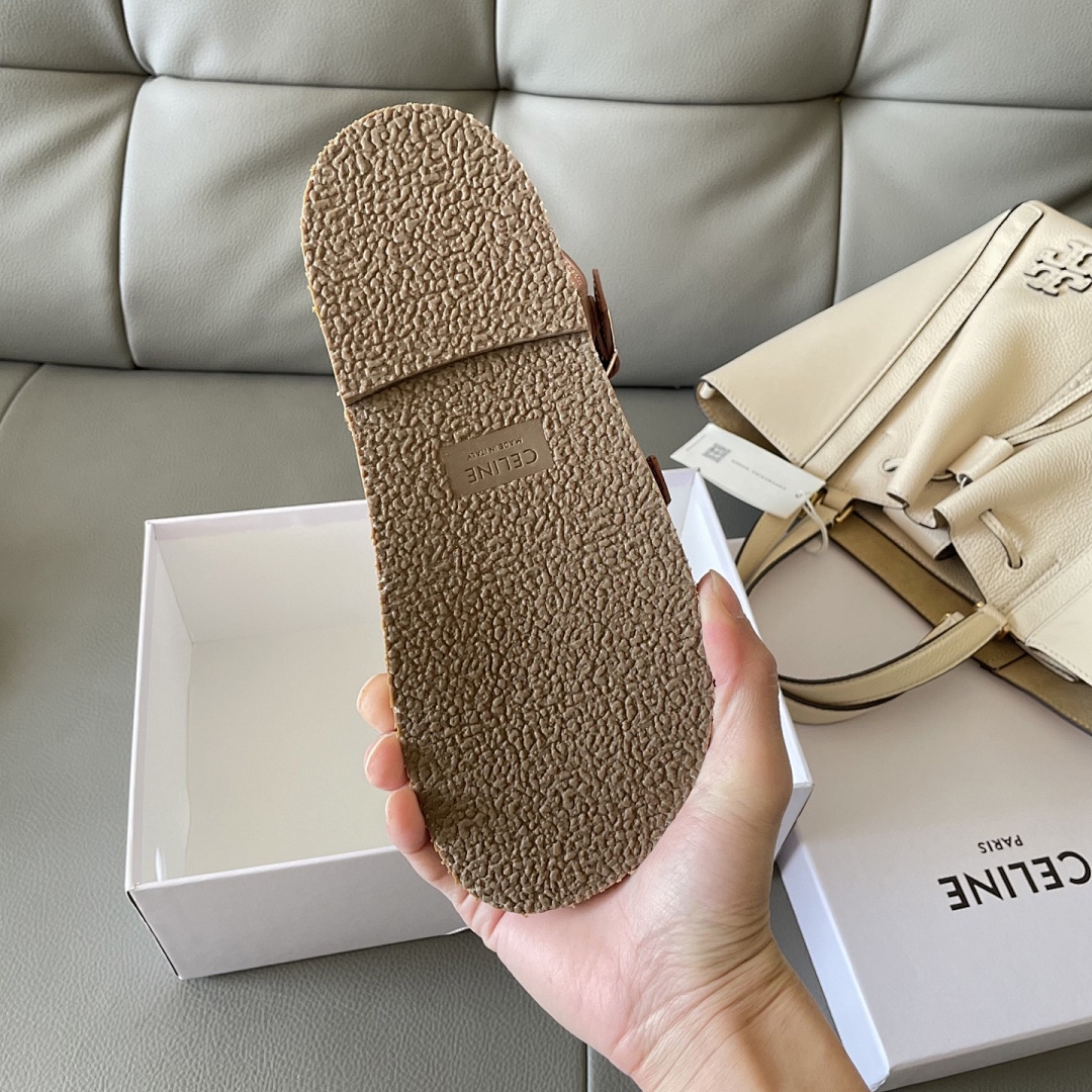 CELINE Maud Sandal Triomphe · Y166C — תמונה 7