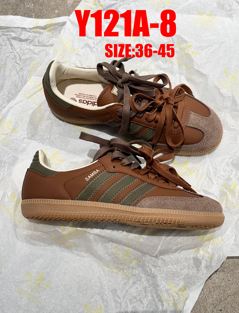 Adidas Samba Wales Bonner Brown Croc · Y121A — תמונה 10