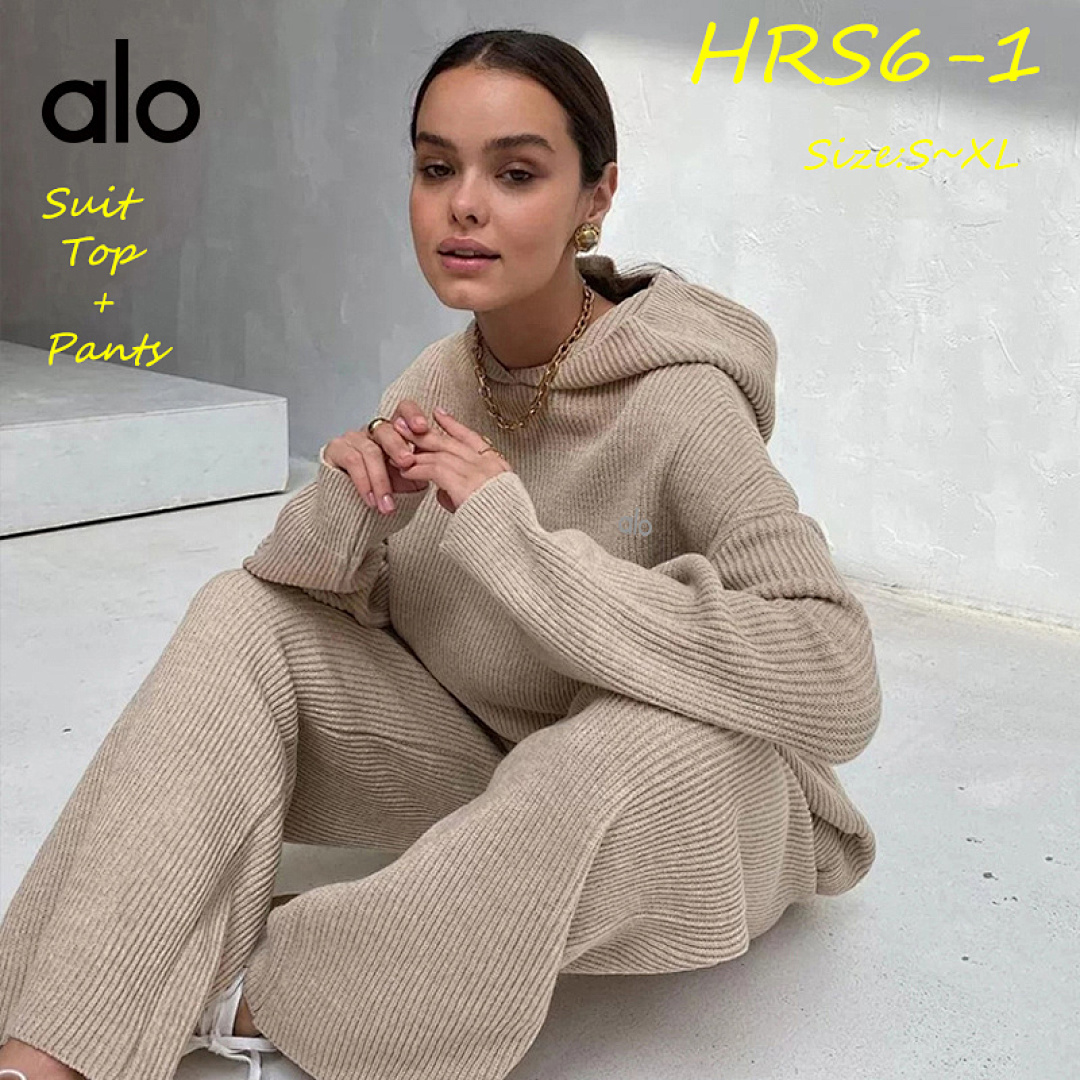 ALO — סווטשירט וקפוצ'ון · HRS6