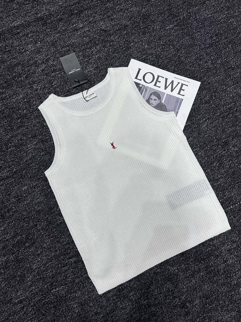 Saint Laurent Cassandre Tank Top · Y03Y — תמונה 11