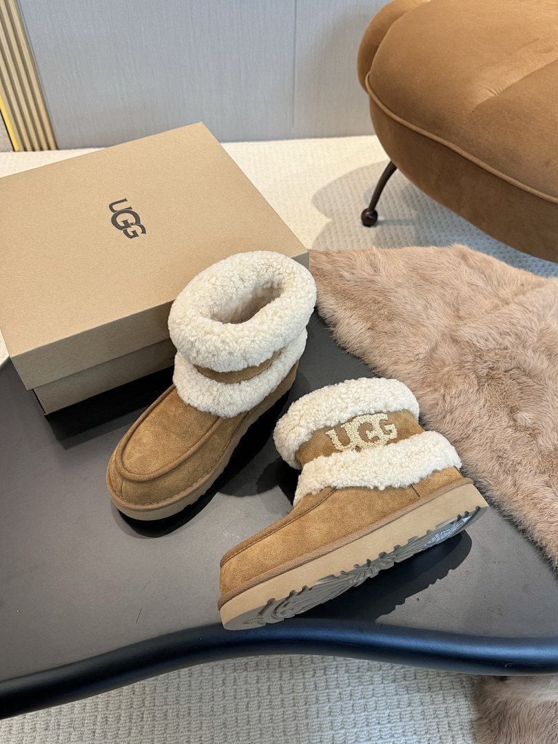 UGG Ultra Mini Fluff Boot · Y15G — תמונה 7
