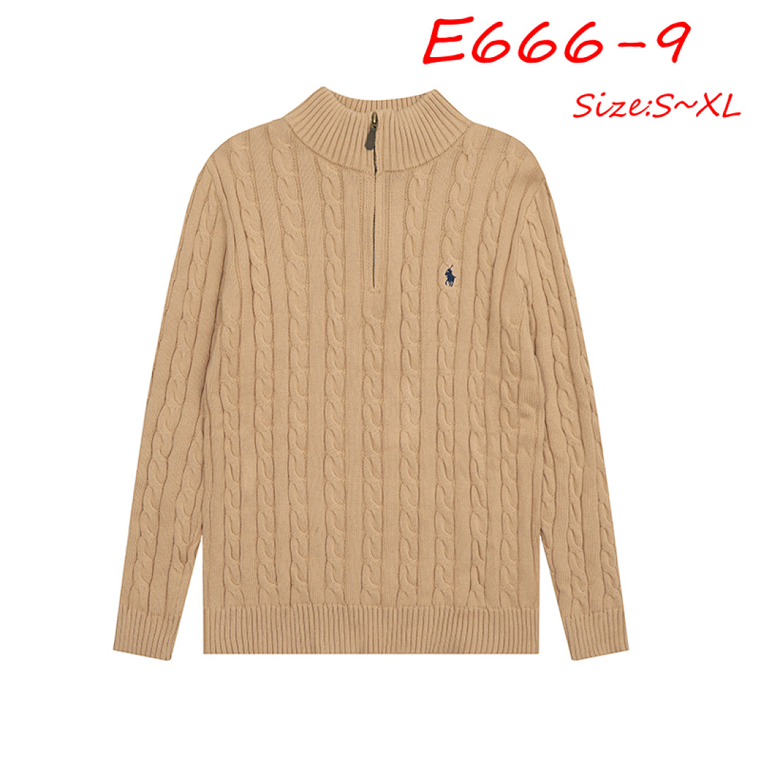 Polo Ralph Lauren Cable-Knit Quarter-Zip Sweater · E666 — תמונה 12