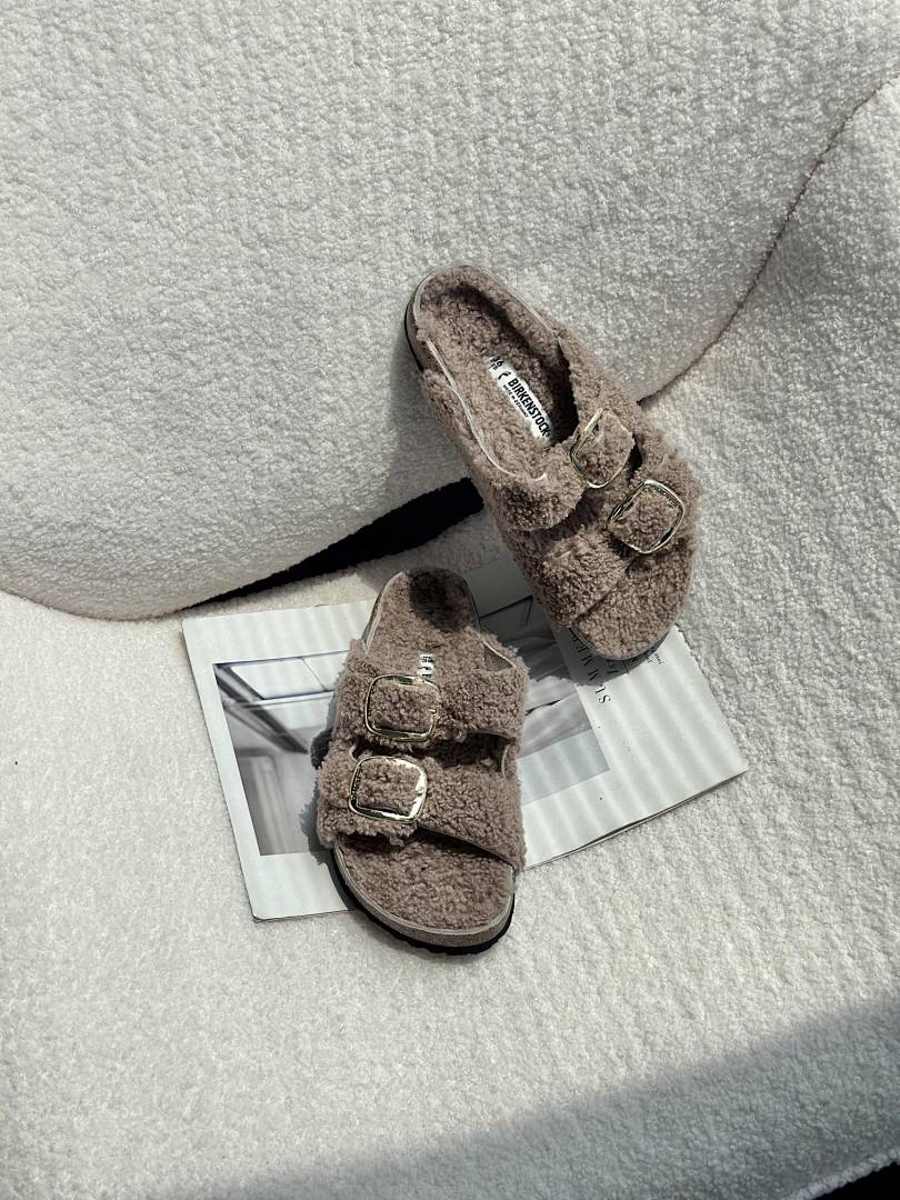 Birkenstock Arizona Big Buckle Shearling · Y59B — תמונה 10
