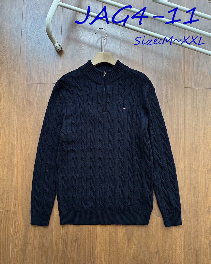 Tommy Hilfiger Cable Knit Zip-Thru Jumper · JAG4 — תמונה 7