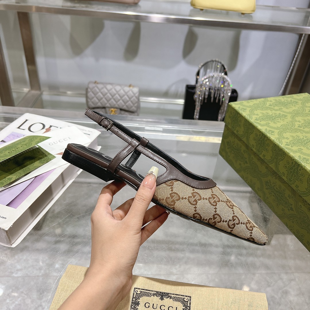 Gucci GG Canvas Slingback · SSS9 — תמונה 9