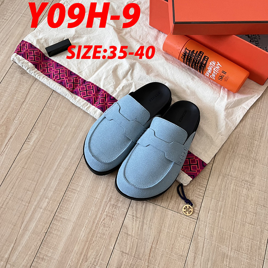 Hermès — נעלי בית · Y09H — תמונה 15