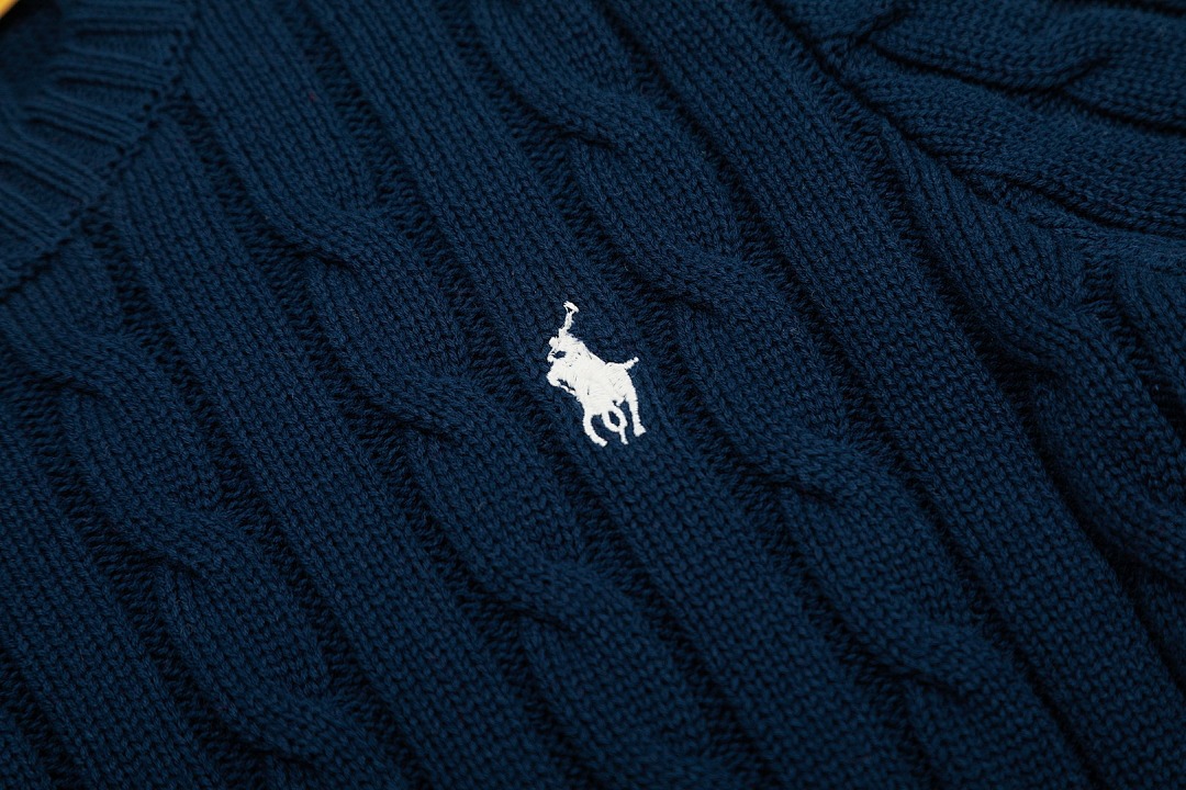 Ralph Lauren Cable-Knit Short Sleeve Sweater · KRF8 — תמונה 21