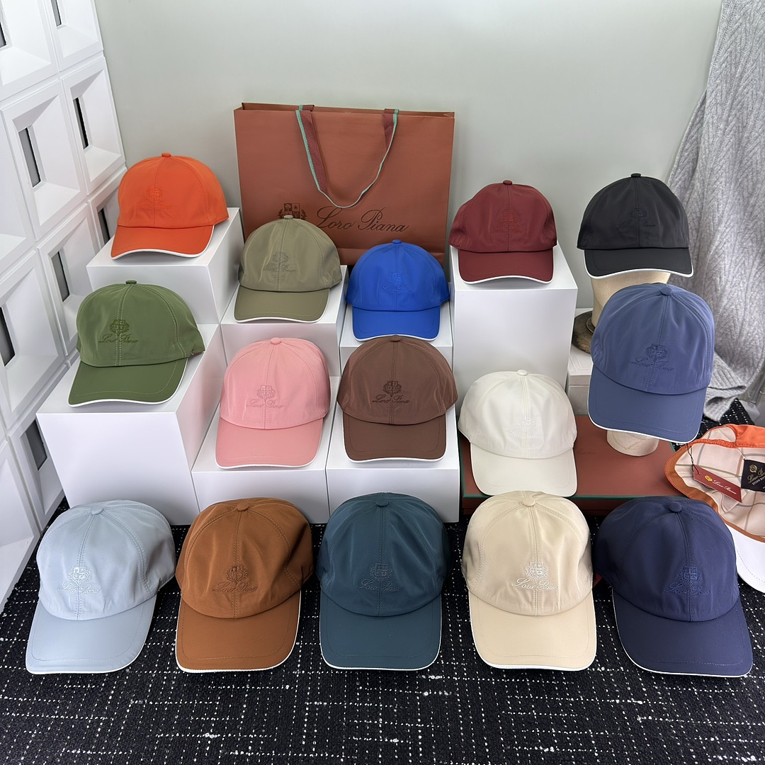 Loro Piana Baseball Cap Storm System · X8J9