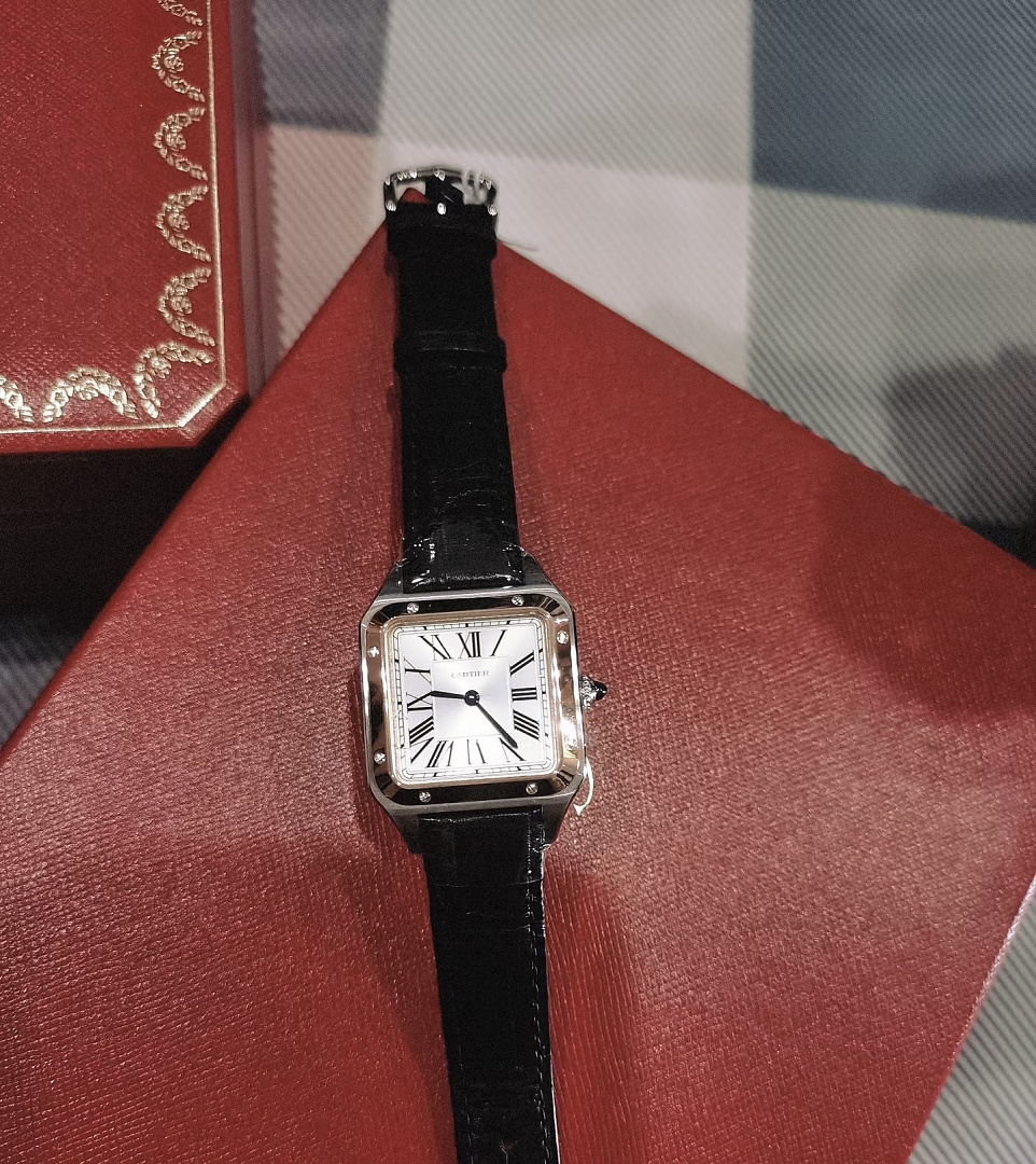 KD02 Cartier Santos Ladies' Watch 105$ — תמונה 4