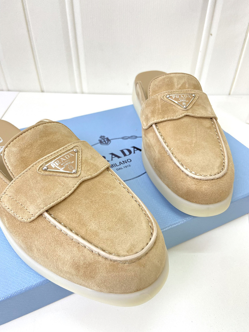 Prada — נעלי מוקסין פתוחות · G58B — תמונה 5