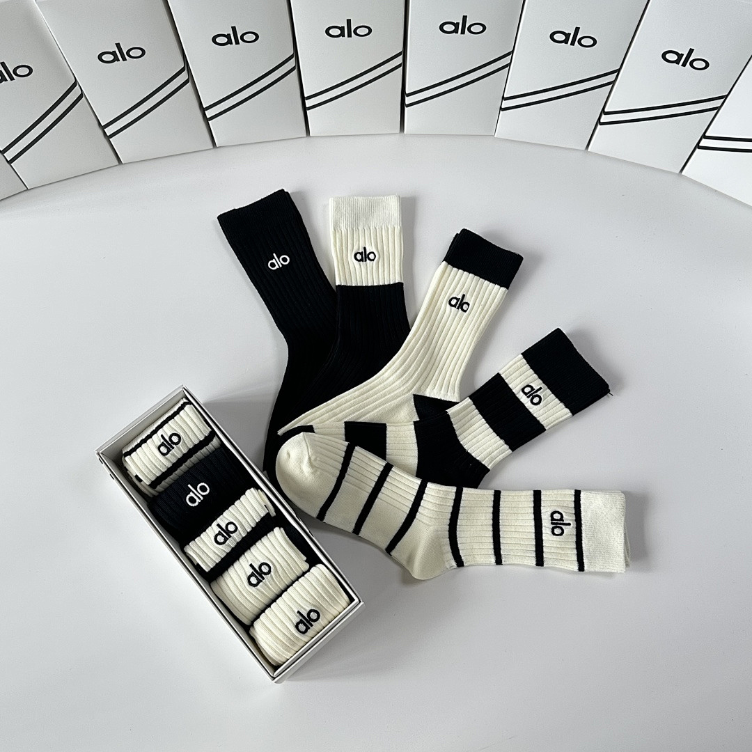 Alo Yoga Half-Crew Understated Sock · G1B1 — תמונה 11