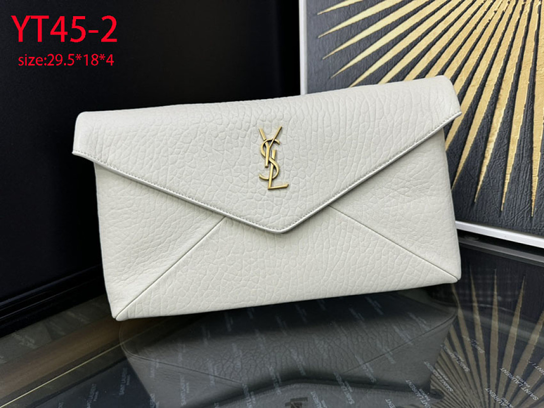 Saint Laurent Cassandre Envelope Clutch · YT45 — תמונה 8