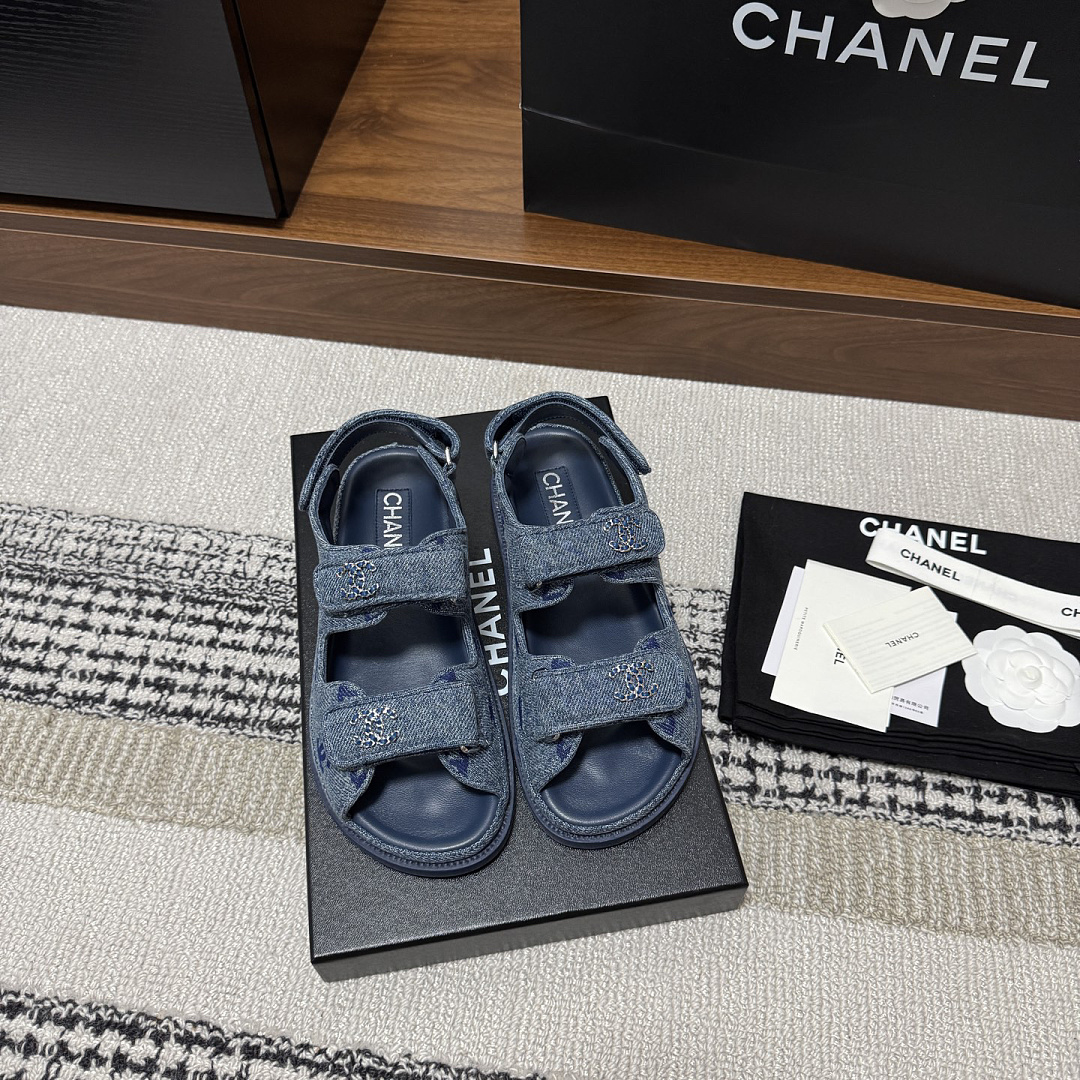 Chanel CC Dad Sandals · LX52 — תמונה 15