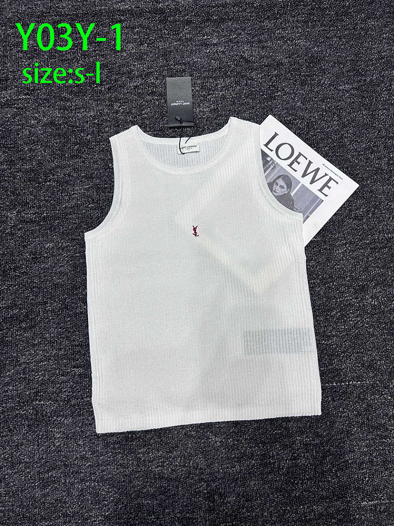Saint Laurent Cassandre Tank Top · Y03Y — תמונה 4