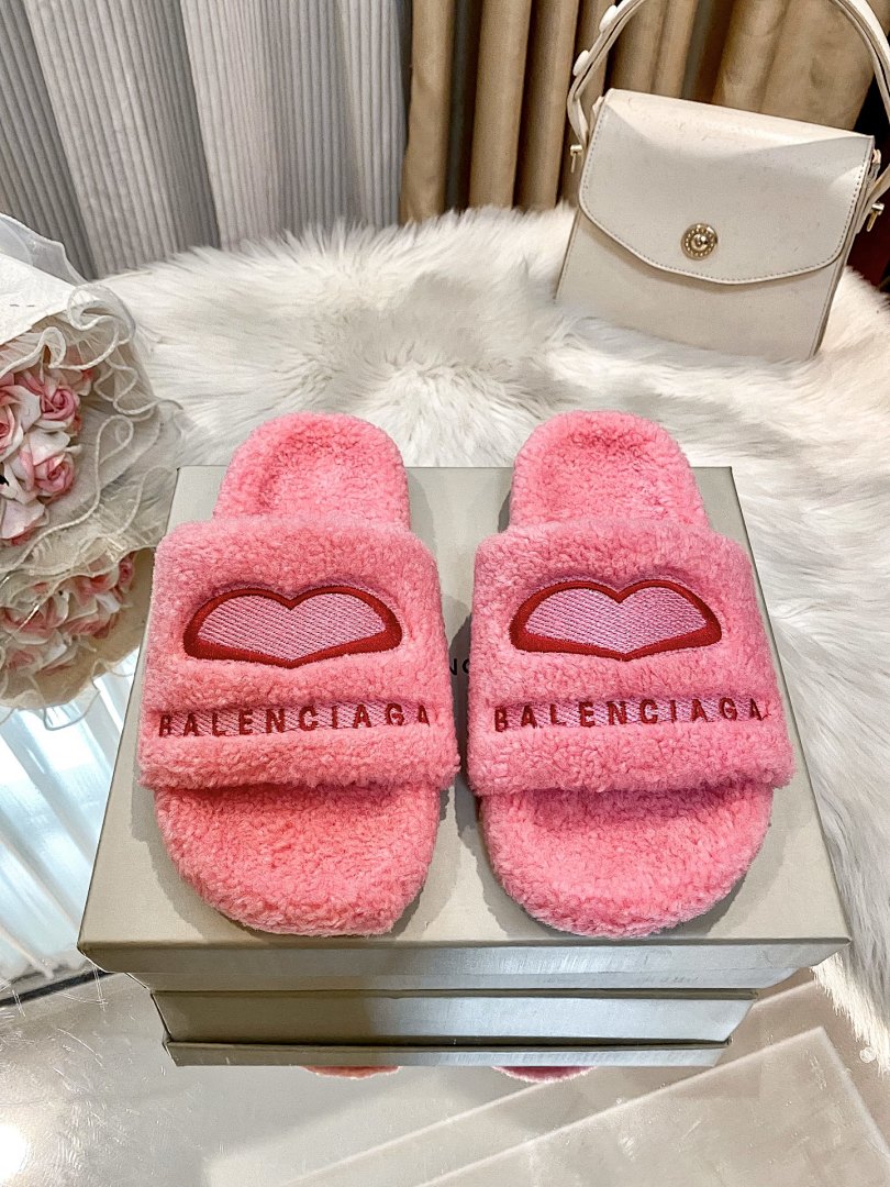 Balenciaga Furry Open Mule · FGS7 — תמונה 8