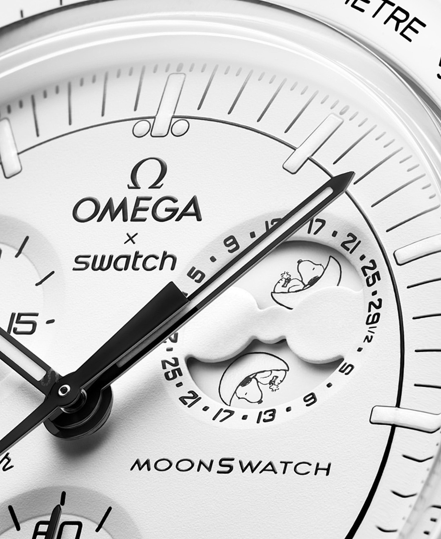 KK04 Omega Snoopy MoonSwatch 28.8$ — תמונה 2