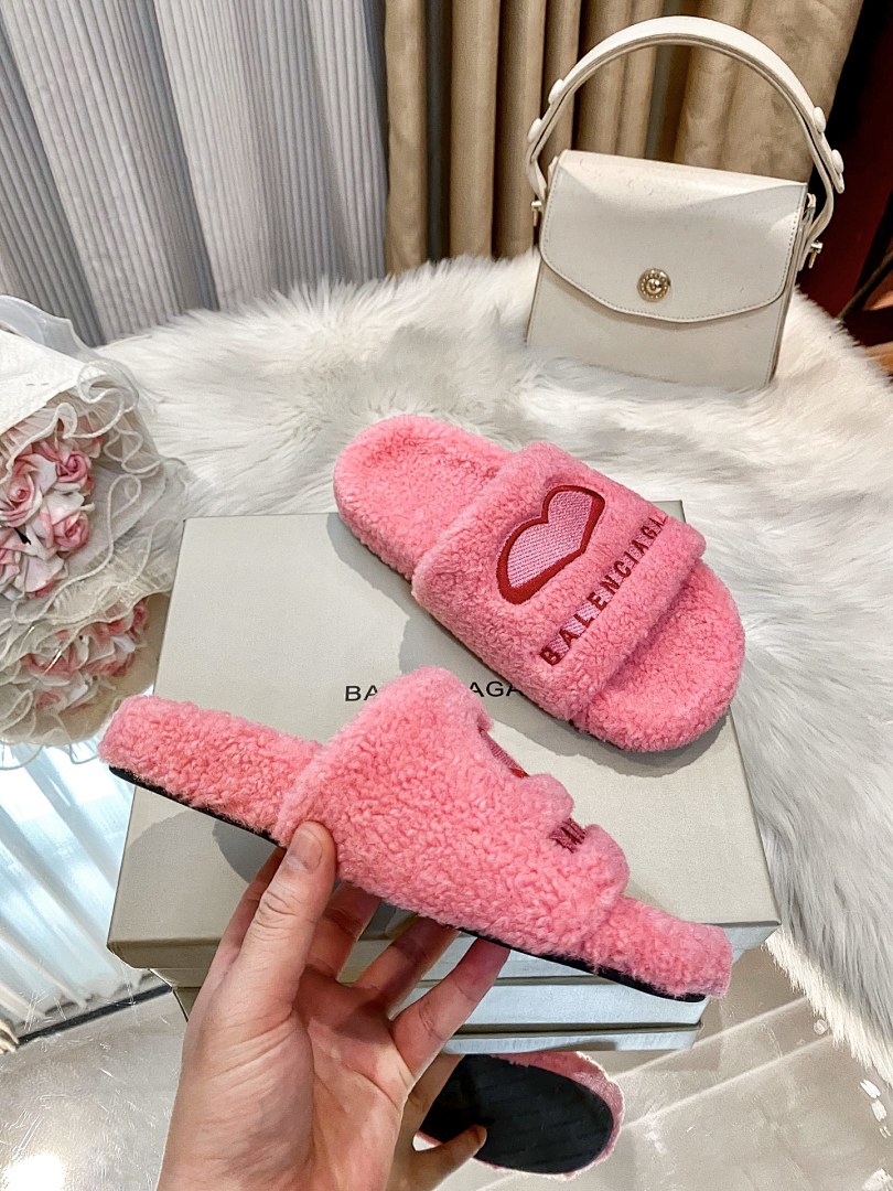 Balenciaga Furry Open Mule · FGS7 — תמונה 4