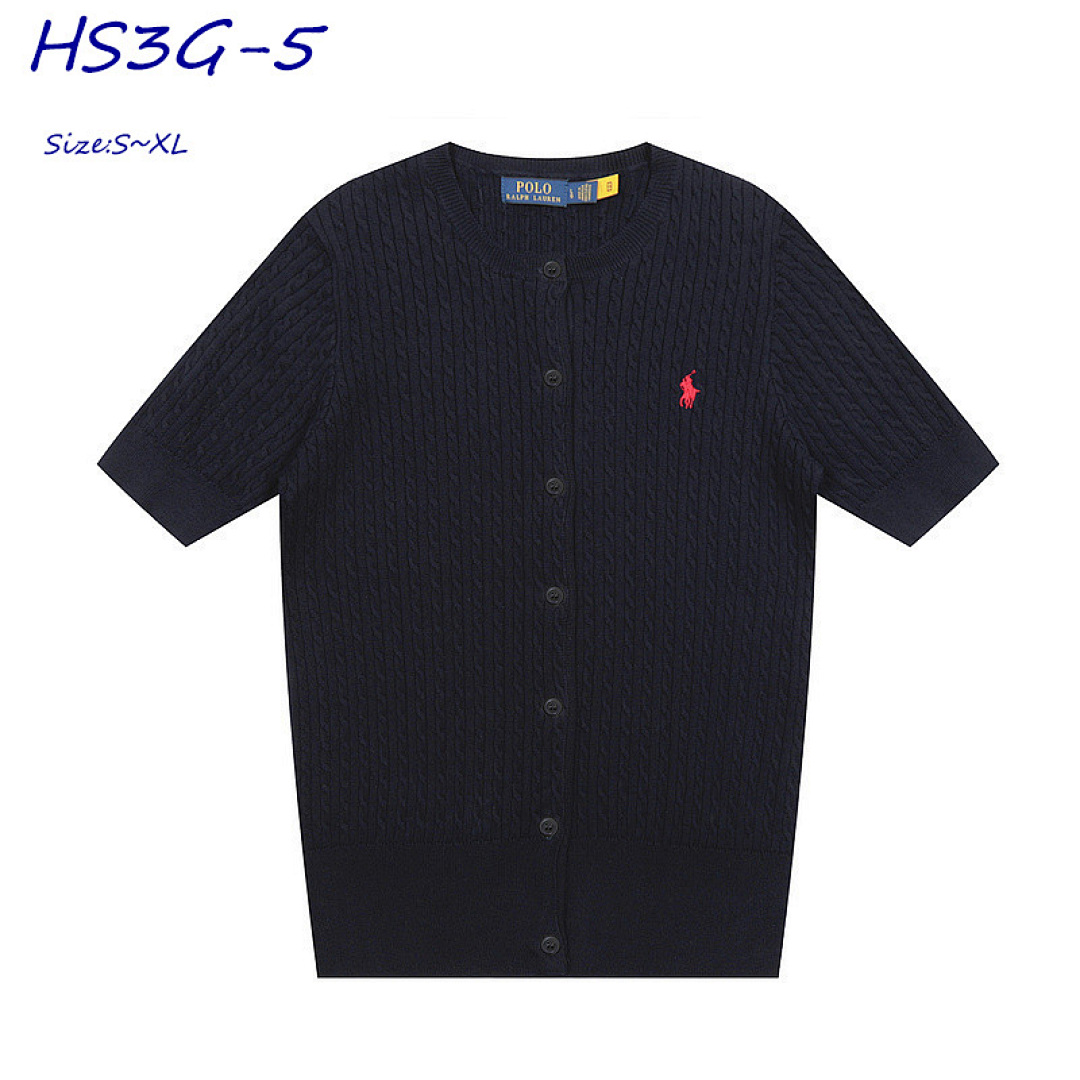 Ralph Lauren Cable-Knit Short-Sleeve Cardigan · HS3G — תמונה 8