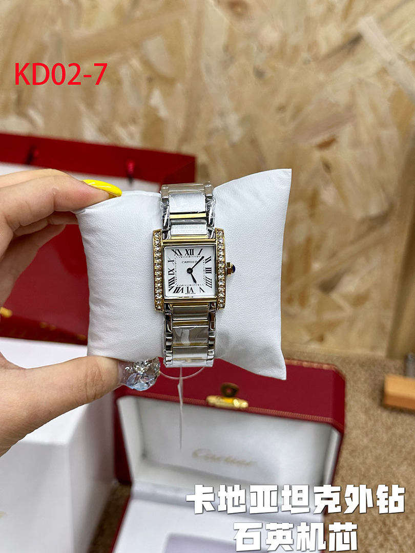 KD02 Cartier Santos Ladies' Watch 105$ — תמונה 6