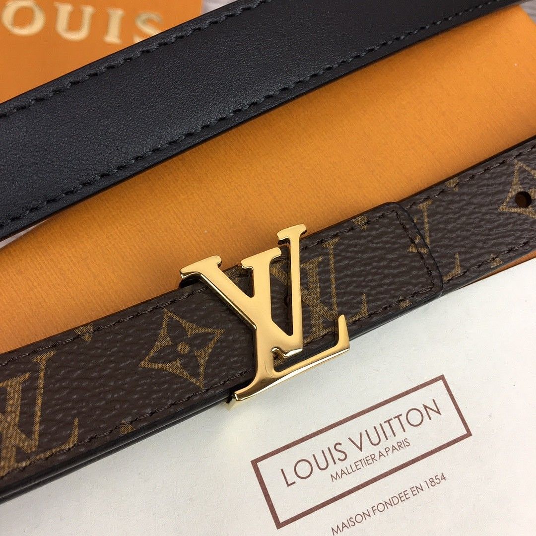 Louis Vuitton LV Initiales Reversible Belt · LBE — תמונה 3