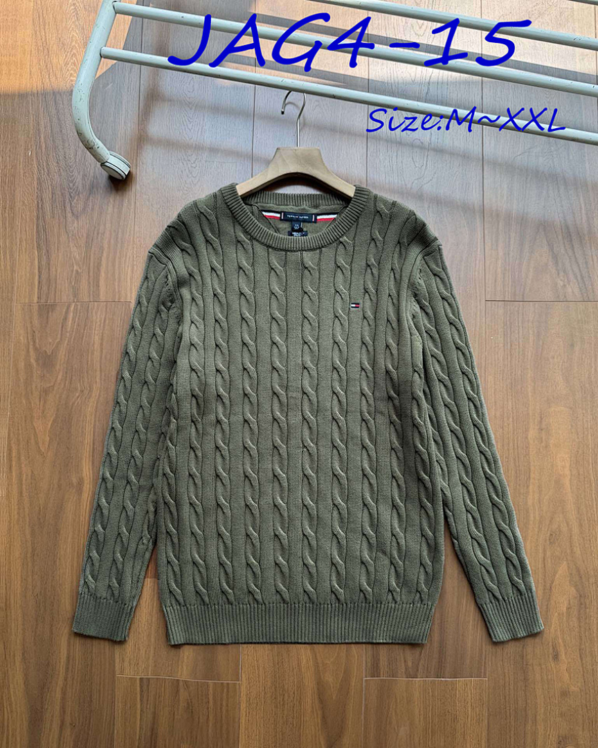 Tommy Hilfiger Cable Knit Zip-Thru Jumper · JAG4 — תמונה 3