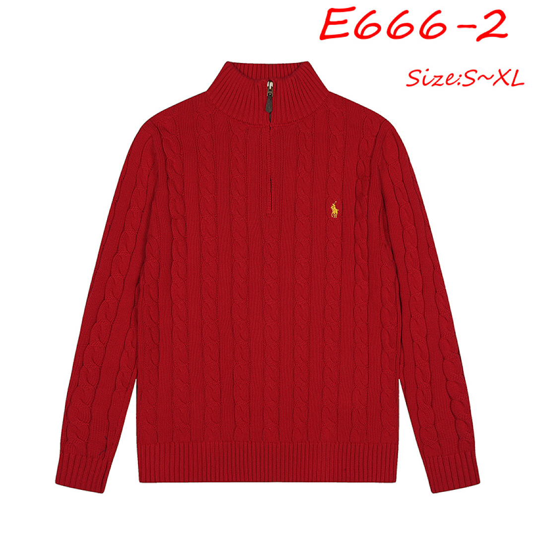 Polo Ralph Lauren Cable-Knit Quarter-Zip Sweater · E666 — תמונה 19