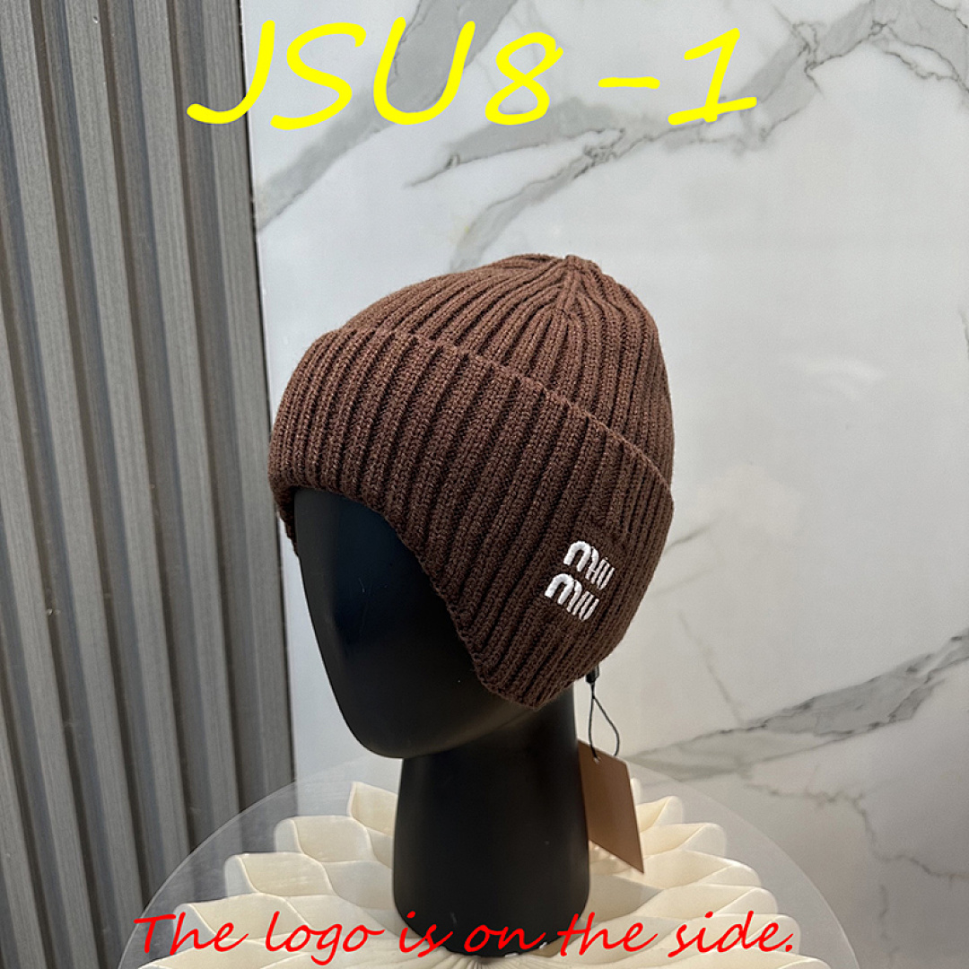 Miu Miu Wool And Cashmere Beanie · JSU8 — תמונה 9