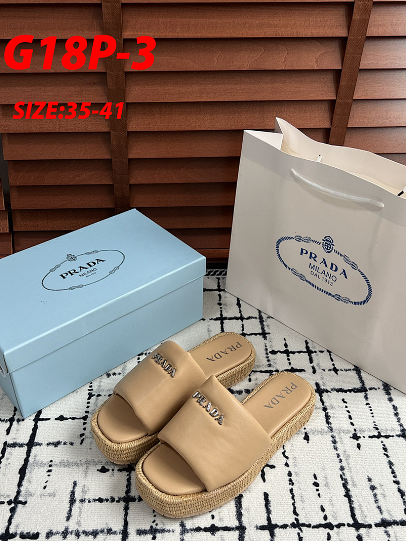 Prada Triangle Logo Slide Sandal · G18P — תמונה 19