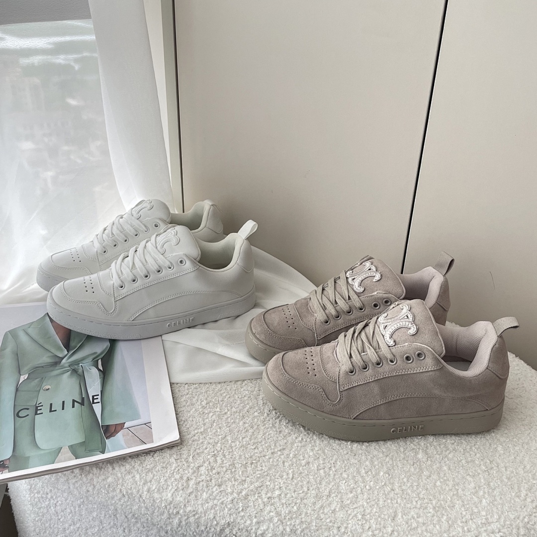 CELINE Huntington Low Lace-up Sneaker · 6SDD — תמונה 10