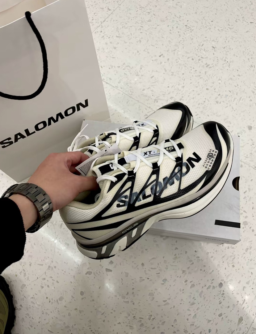 Salomon x MM6 Maison Margiela XT-6 Vanilla Ice · GRT6 — תמונה 7