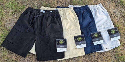 Stone Island — מכנסי ברמודה קארגו · RX68