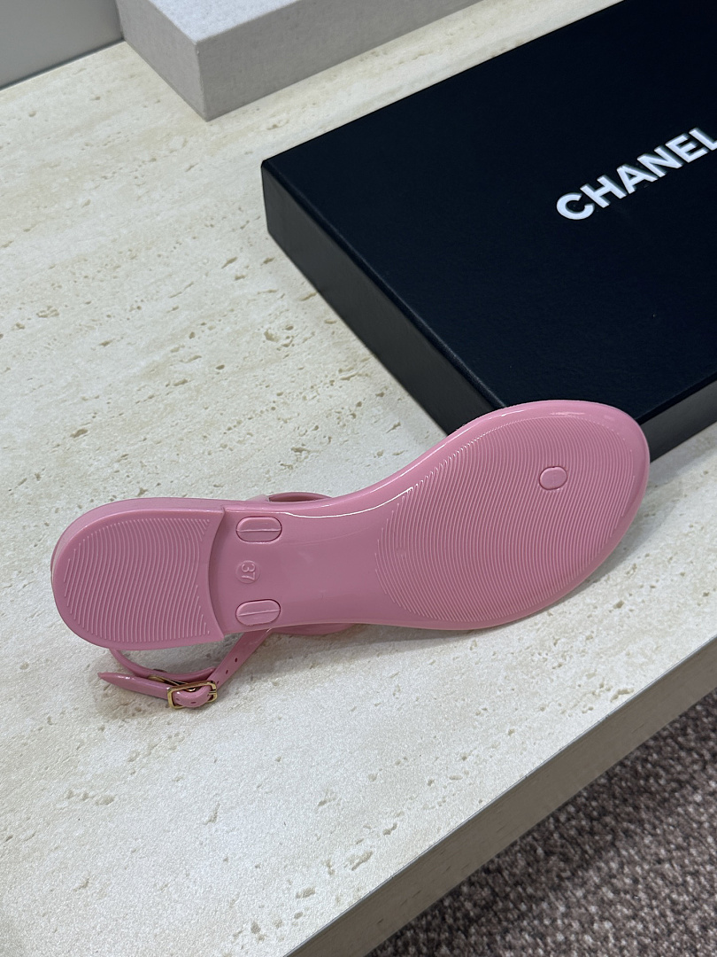 Chanel CC Thong Sandals · R3L9 — תמונה 5