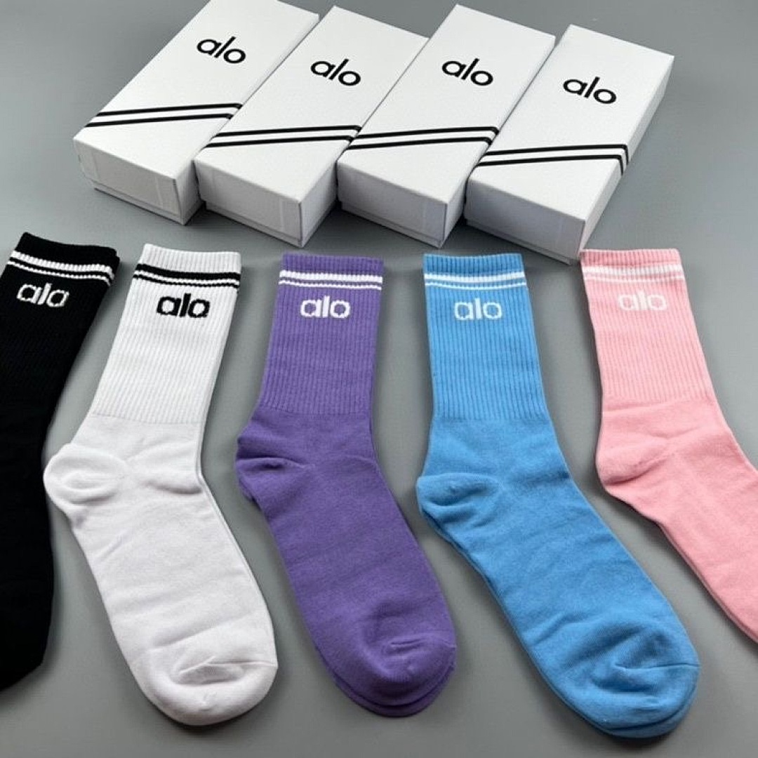 Alo Ribbed Sock Pack · G67C — תמונה 7