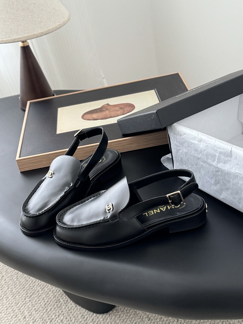 Chanel Slingback Loafers · L85S