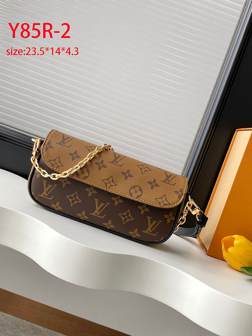 Louis Vuitton Wallet On Chain Ivy · Y85R — תמונה 5