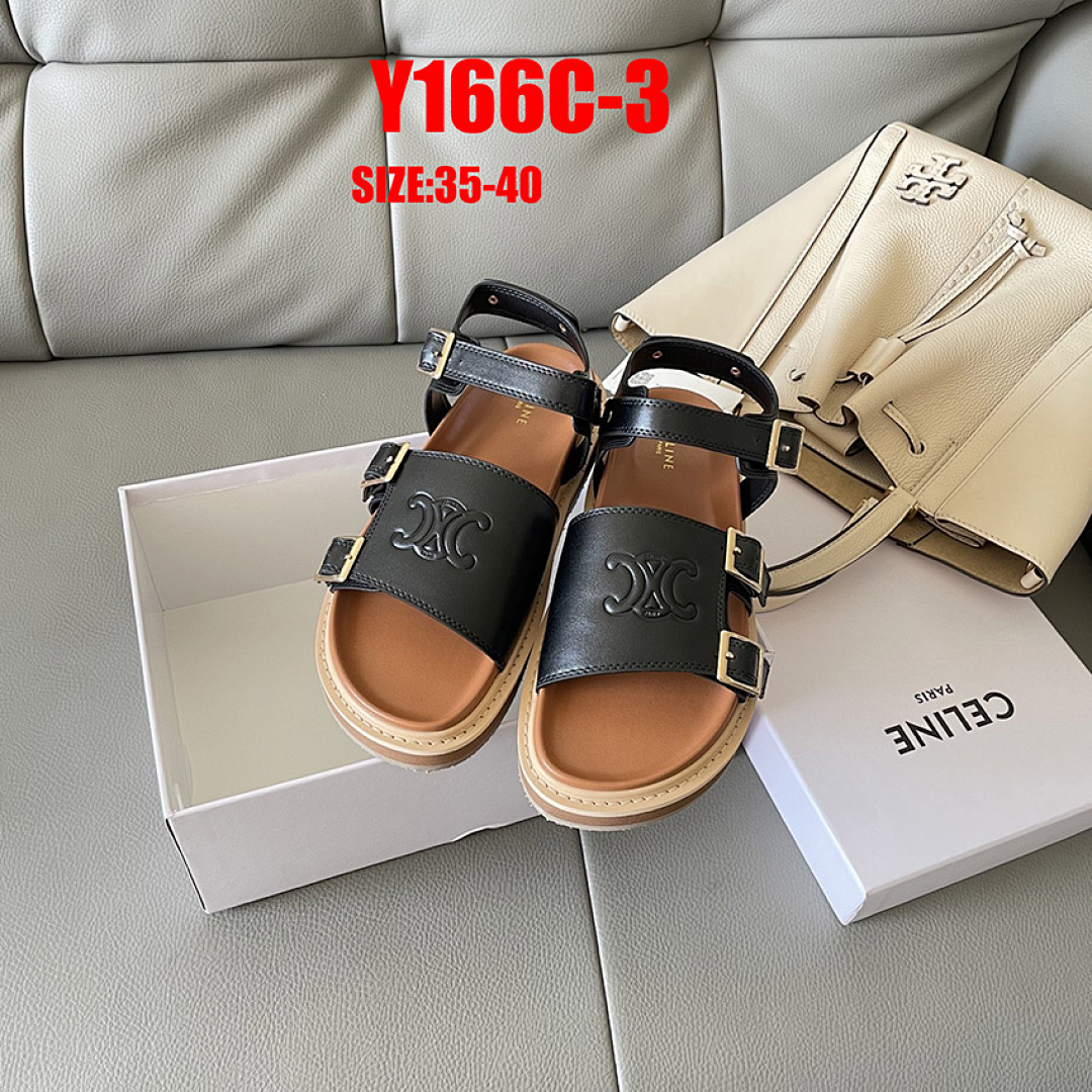CELINE Maud Sandal Triomphe · Y166C — תמונה 14