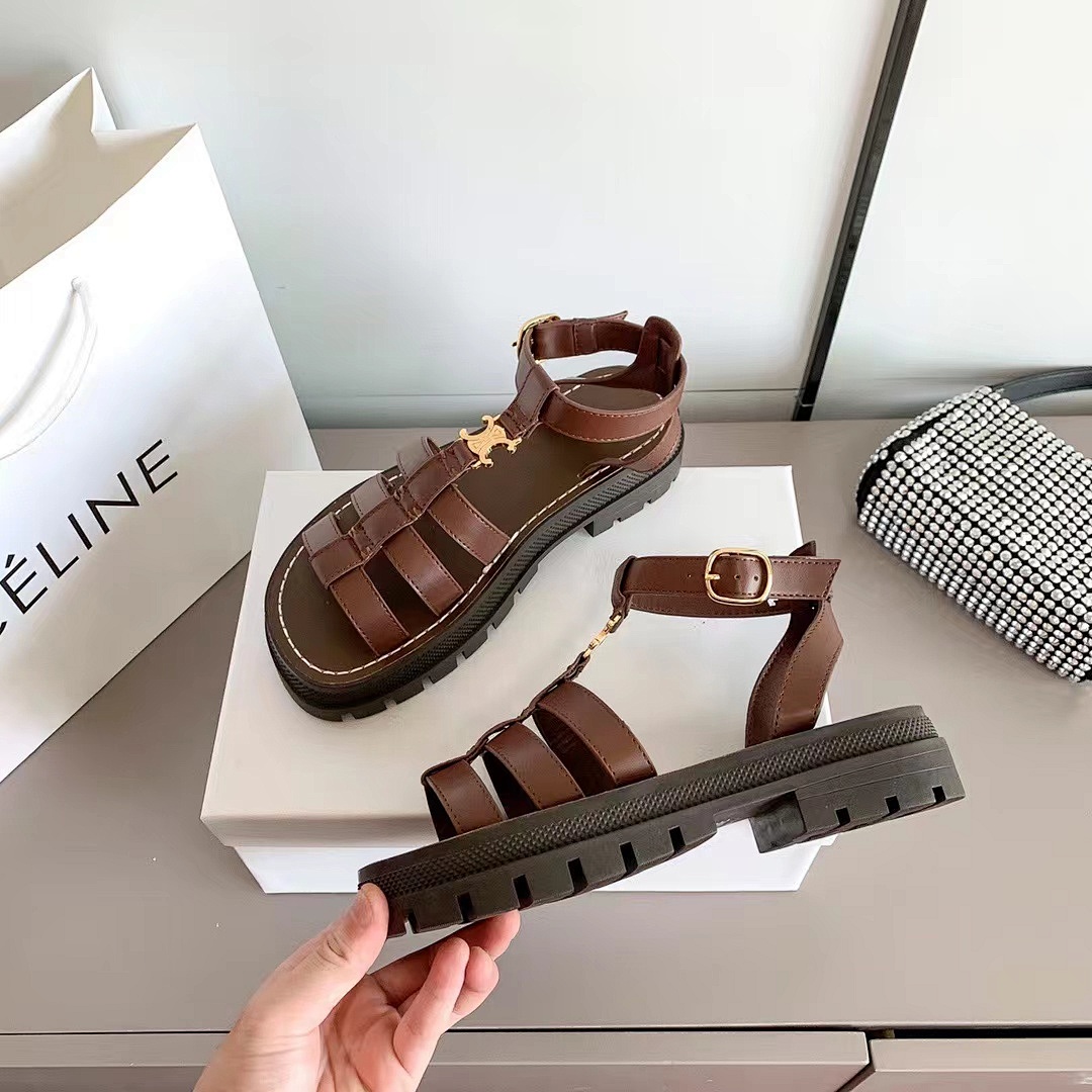 Celine Clea Triomphe Sandal · Y5B6 — תמונה 4