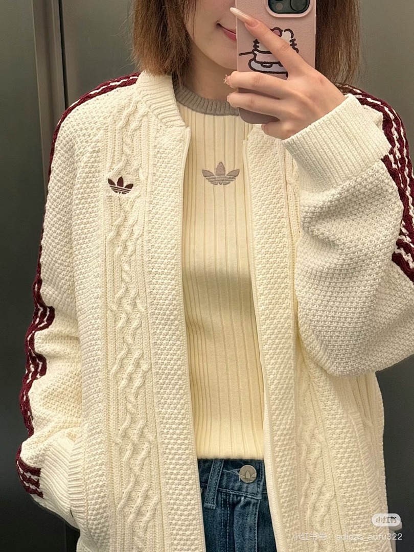 PCY21 Adidas Knit Jacket $53 — תמונה 6