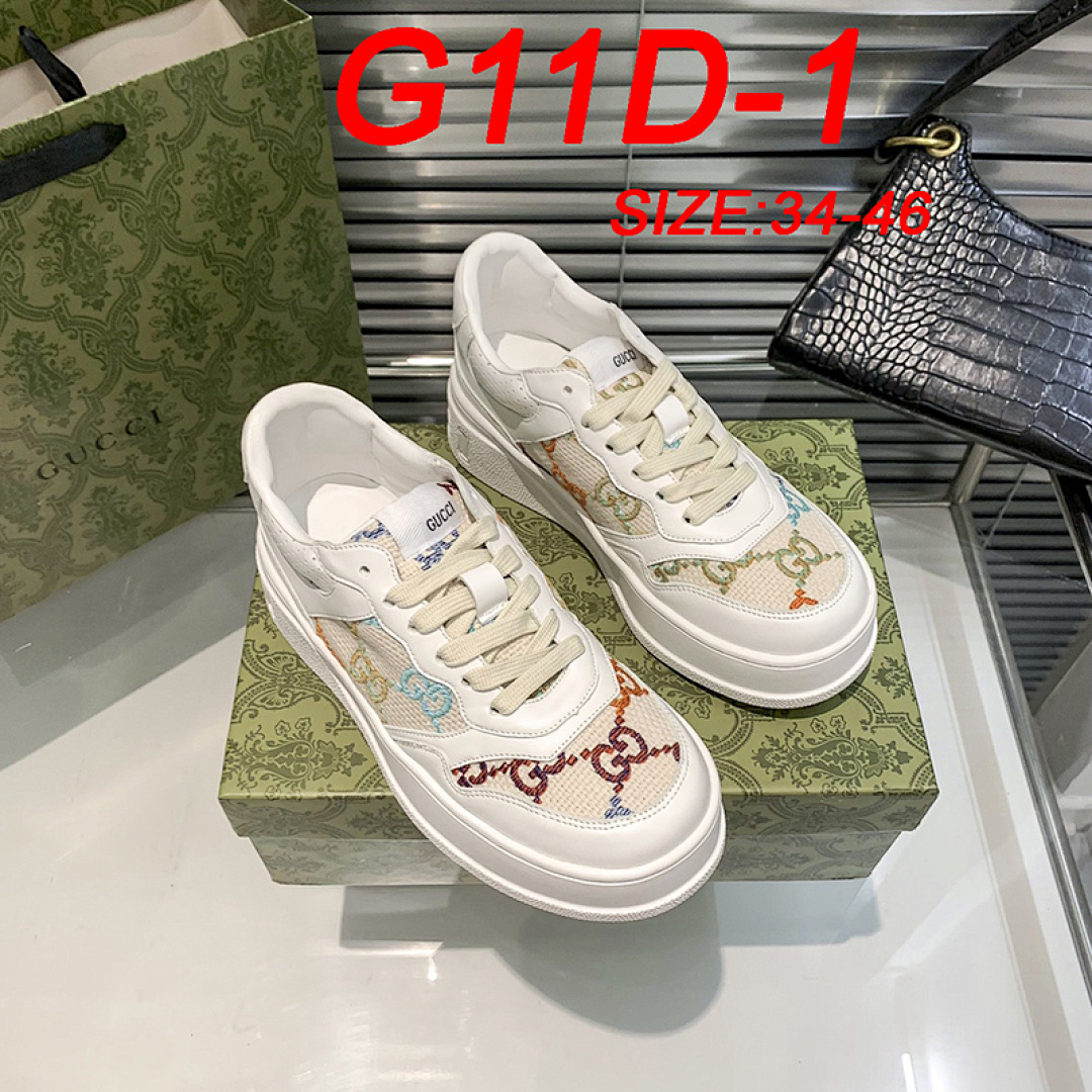 Gucci GG Sneaker Multicolor Embroidered · G11D
