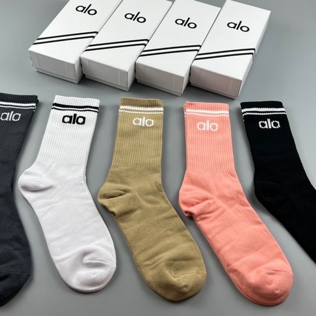 Alo Ribbed Sock Pack · G67C — תמונה 3