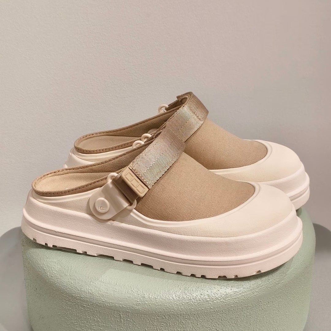 GU UGG Golden Glow Canvas Clog 75$ — תמונה 8