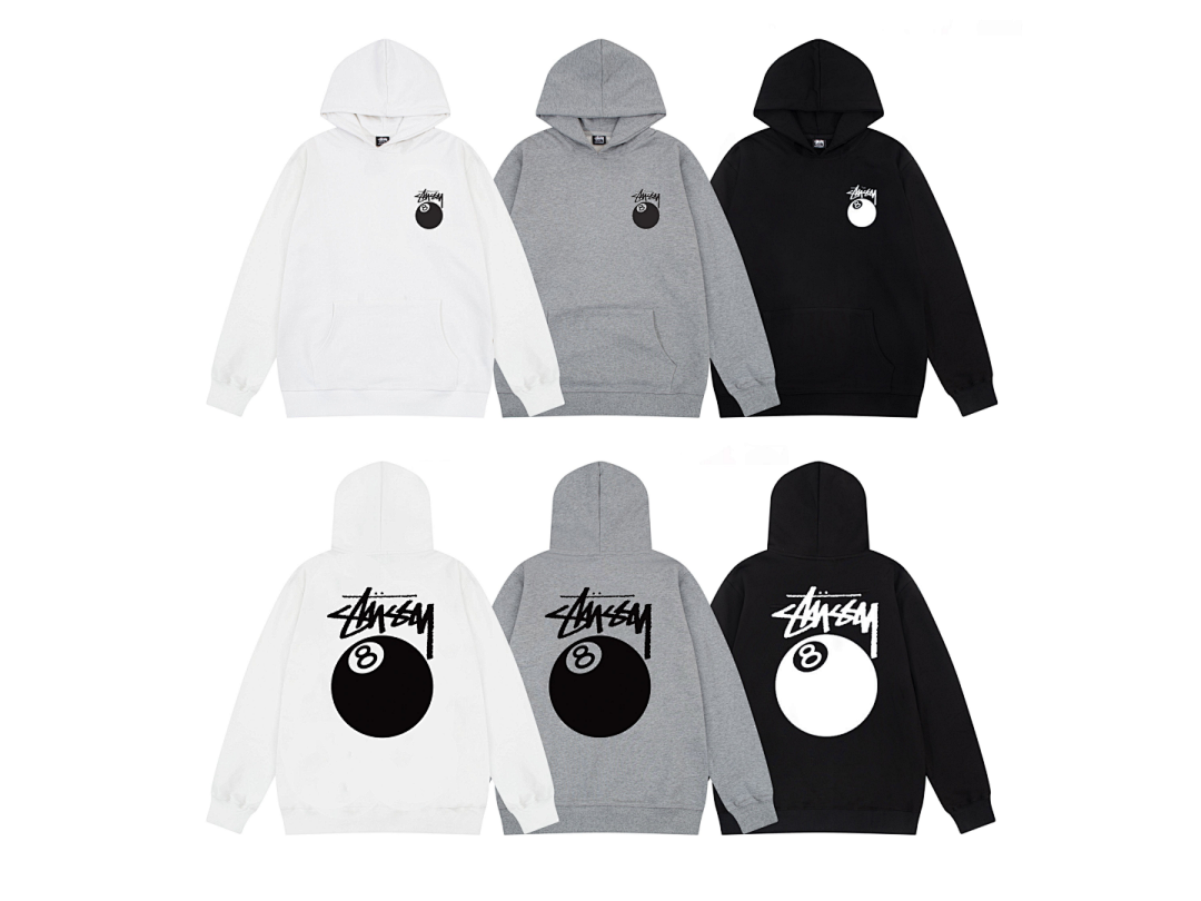 Stussy 8 Ball Hoodie · Q8Z4 — תמונה 7