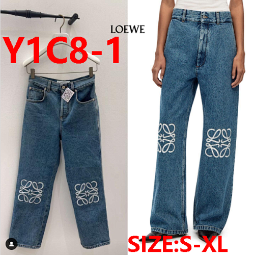 Loewe Anagram Baggy Jeans · Y1C8