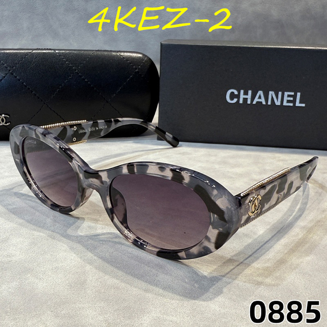 Chanel Oval Sunglasses 5515 · 4KEZ — תמונה 6