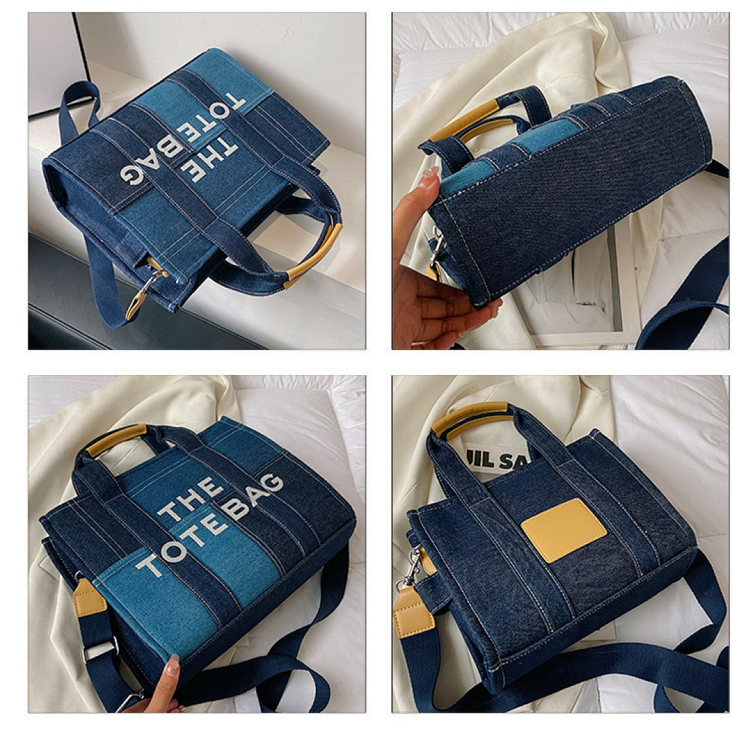 Marc Jacobs The Denim Tote Bag · G89E — תמונה 8