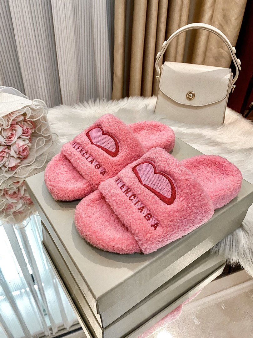 Balenciaga Furry Open Mule · FGS7 — תמונה 2
