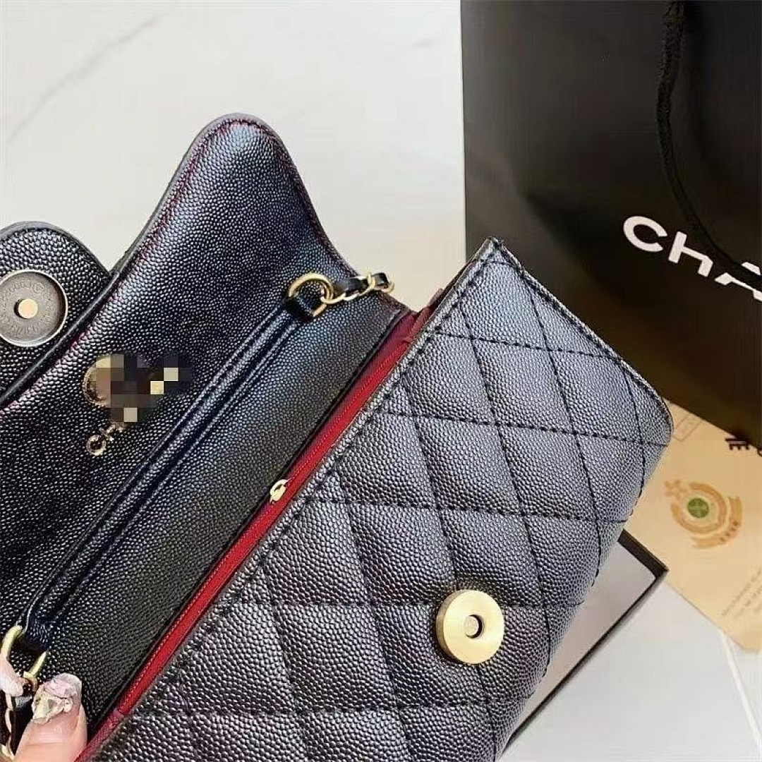 Chanel Classic Wallet on Chain · 4HWX — תמונה 4