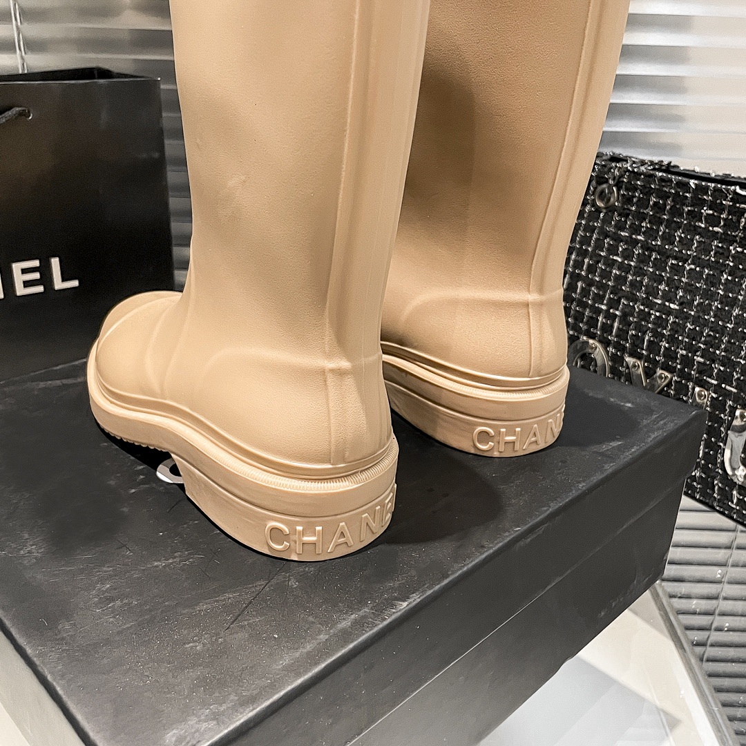 Chanel Caoutchouc CC High Boots · H3H — תמונה 8
