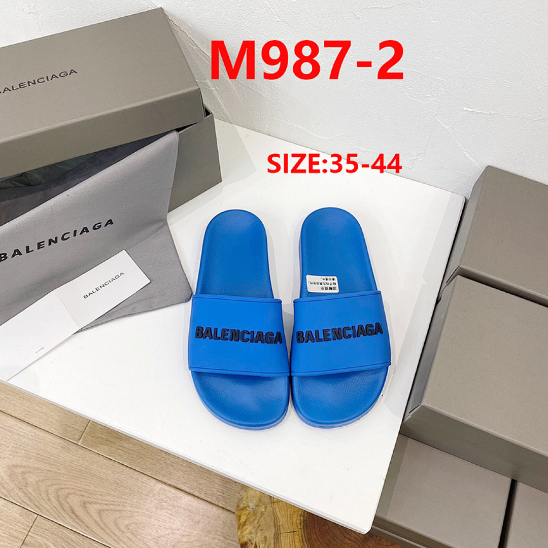 M987 BALENCIAGA slippers — תמונה 10