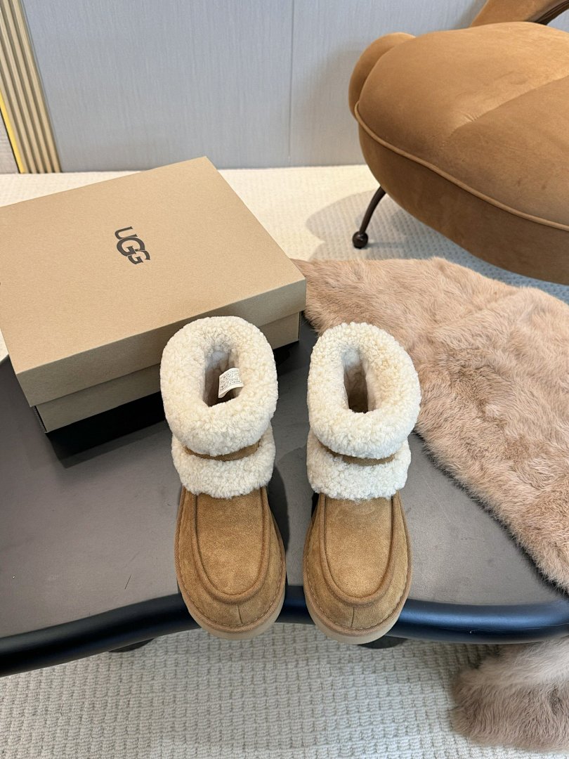 UGG Ultra Mini Fluff Boot · Y15G — תמונה 8